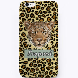 Iphone case Leopard