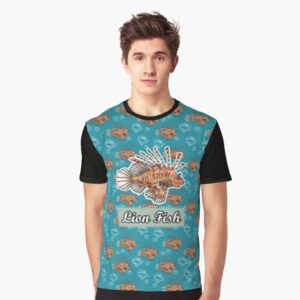 LION FISH DESIGNS Graphic T-Shirt
