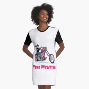 Tina McWeird Graphic T-Shirt Dress