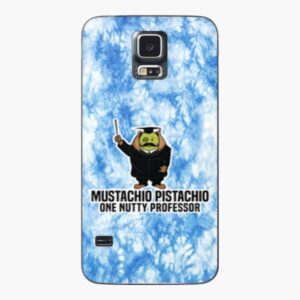 Blue tie-dye MUSTACHIO PISTACHIO Case & Skin for Samsung Galaxy