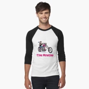 Tina McWeird Baseball ¾ Sleeve T-Shirt