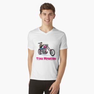 Tina McWeird V-Neck T-Shirt