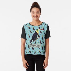 THE TOUCAN BIRD Chiffon Top