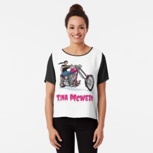 Tina McWeird Chiffon Top
