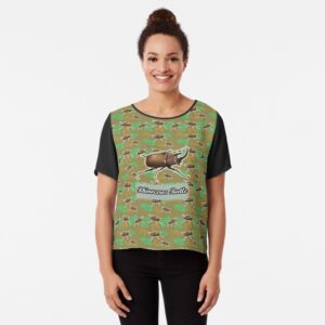 RHINO BEETLE Chiffon Top