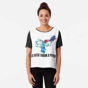 PLUMBER Chiffon Top