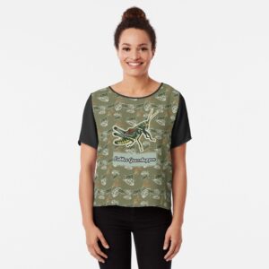 LUBBER GRASSHOPPER Chiffon Top