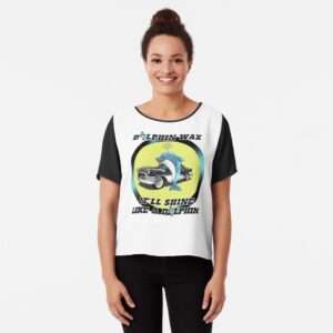 Dolphin Wax Chiffon Top