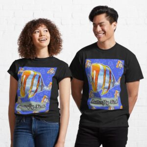 Butterfly Fish Theme Classic T-Shirt
