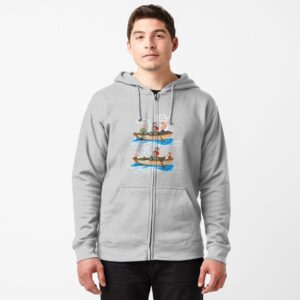 Zipped Hoodie