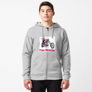 Tina McWeird Zipped Hoodie