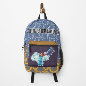 GOT WATER THANK A PLUMBER Backpack