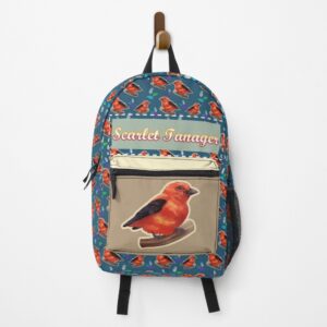 SCARLET TANAGER BIRD Backpack
