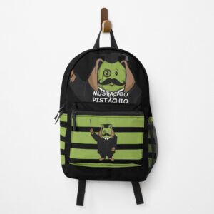 MUSTACHIO PISTACHIO ONE NUT OF A PROFESSOR Backpack